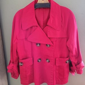Dbl Breasted Red jacket